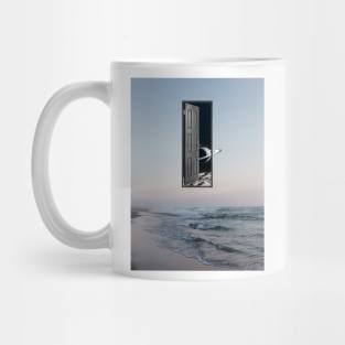 New Age Groove - Surreal/Collage Art Mug